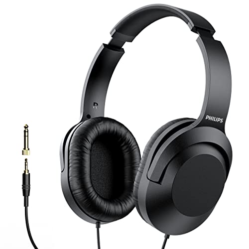 Philips PH P2000 Over Ear Headphones 40mm Dynamic Driver 10 to 23000 Hz Wired Audio