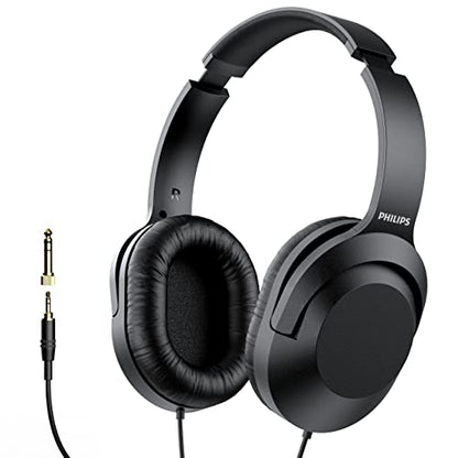 Philips PH P2000 Over Ear Headphones 40mm Dynamic Driver 10 to 23000 Hz Wired Audio