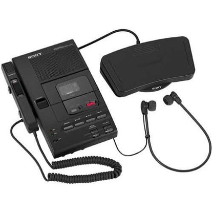Sony M2020 Microcassette Dictator and Transcriber 3.5mm Jack Unidirectional PC Aluminum