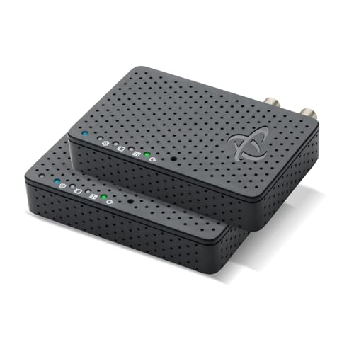 Hitron MoCA 2.5 Network Adapter (2-Pack) - Up to 1 Gbps Ethernet Over Coaxial Network