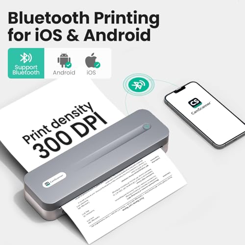 CamScanner P1 Pro CSTPA4300F 300 DPI Monochrome Thermal Printer