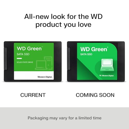 Western Digital 120GB WDS120G2G0A Solid State Drive - SATA III 6Gb/s, 2.5-Inch, Up to 545 MB/s Read Speed