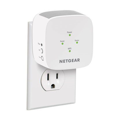NETGEAR EX5000 Wireless Range Extender, Dual-Band, 802.11ac, Up to 1200 Mbps, RJ45, White/Grey