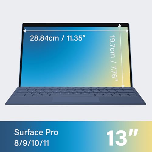 SenseAGE 12.3-Inch Screen Protector SP-PVM-MSSL5-AMZ Removable Privacy Filter Anti-Blue Light Matte