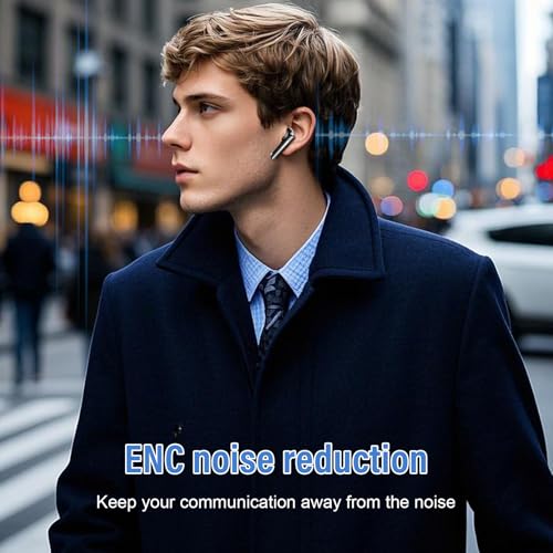 Thunelec BK01 Wireless Translator Earbuds Bluetooth 5.4 Active Noise Cancelling 48H Battery Life