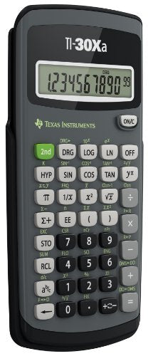 Texas Instruments 21 Inch TI-30Xa LCD 10-Digit Scientific Calculator