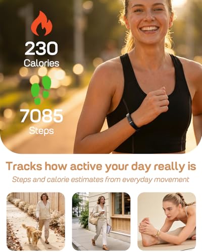 FITVII Activity Tracker 10-Day Battery IP68 Bluetooth Multi-Sport Waterproof Wearable