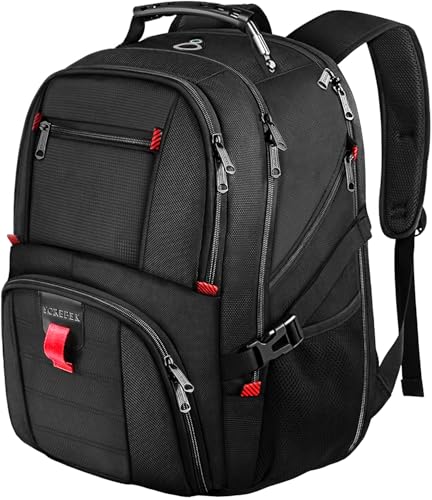 YOREPEK 17 Inch Laptop Backpack B071ZYHCM6 TSA Compliant Soft Shell Adult Travel Backpack