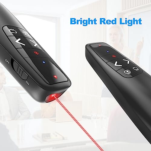 VILNIU WP71-RC Wireless Presenter Remote Control for Laptop Presentations