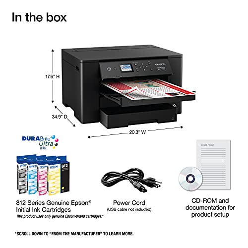 Epson WorkForce Pro WF-7310 Inkjet Printer Up to 13" x 19" 4800 x 2400 dpi All-In-One