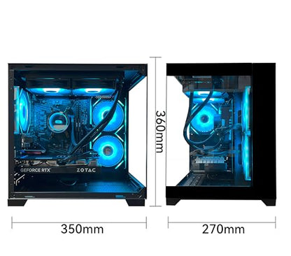 YAWYORE Computer Tower MX570 R7 5700X 1920x1080 650W Desktop
