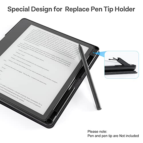 CoBak Case for Kindle Scribe 10.2 inch Fabric Textured Waterproof Cover Design