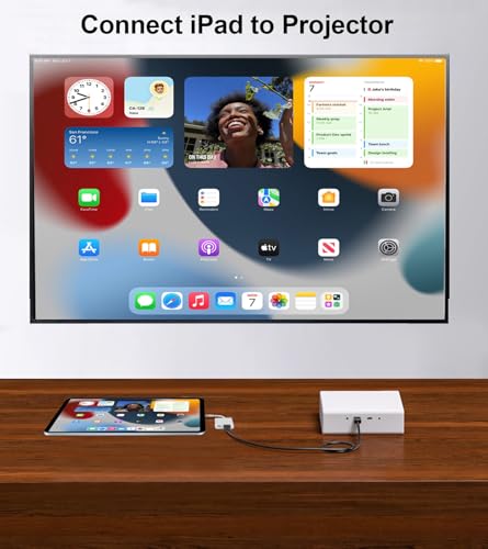 Wahbite USB-C to HDMI Adapter 4K 60Hz Compatible with Multiple Devices
