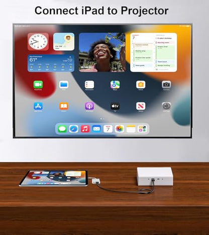 Wahbite USB-C to HDMI Adapter 4K 60Hz Compatible with Multiple Devices