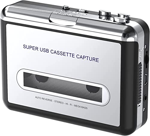 DIGITNOW 1 Count BR602 Stereo Cassette Tape to MP3 Converter USB Interface
