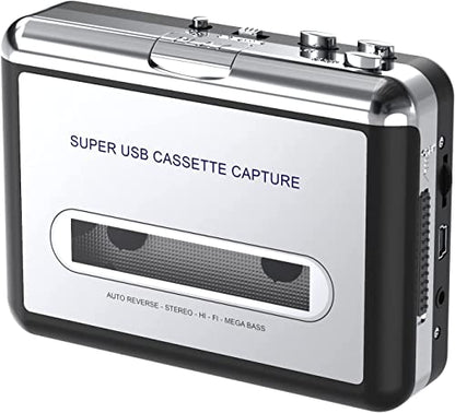 DIGITNOW 1 Count BR602 Stereo Cassette Tape to MP3 Converter USB Interface