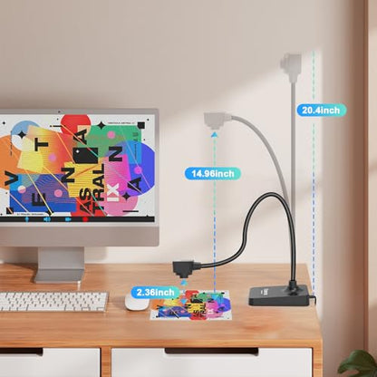 BexonRuihe Document Camera BR-200 2 MP 1080p USB Compatible Visualizer
