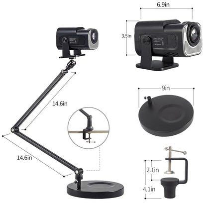 Dyhodu 1280 x 720 Model 1202-WSY-WP-TYY-2 LED Adapter Projector
