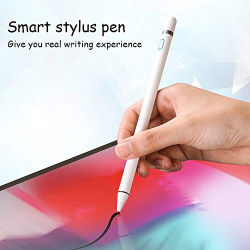 DOGAIN 7.01 inches KZ-02 Active Digital Stylus Pen for Tablets and Smartphones, White