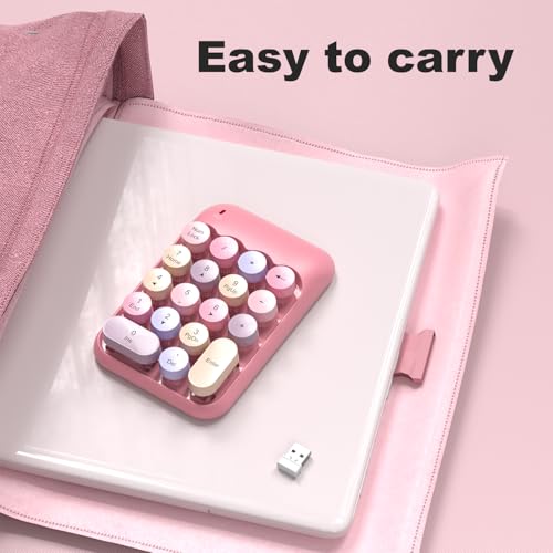 MOFII 5.23”x3.46” Numeric Keypad 18 Keys 2.4GHz Wireless Compatibility Windows