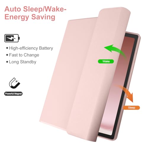 TaIYanG Backlit Keyboard Case for Samsung Galaxy Tab A11 Plus/A9 Plus Models 11 Inch Bluetooth Ergonomic Water-Resistant