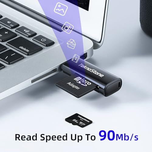 Teknostone 128GB TeknoBasic128 MicroSDXC Flash Memory Card C10 U3 V30 A1