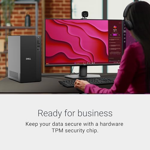 Dell ECT1250 Desktop Tower - Intel Core Ultra 7-265, UHD Graphics 3840x2160, 32GB RAM, 1TB SSD, Windows 11 Home