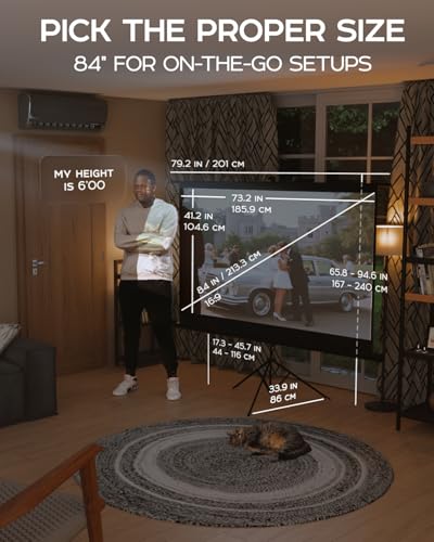 PropVue 100 inch BSP-xxx-xxx-TSB HD Manual Projection Screen