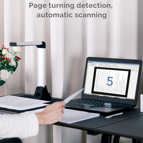 Kitnery A4 Document Camera D500 800 dpi USB Document Scanner
