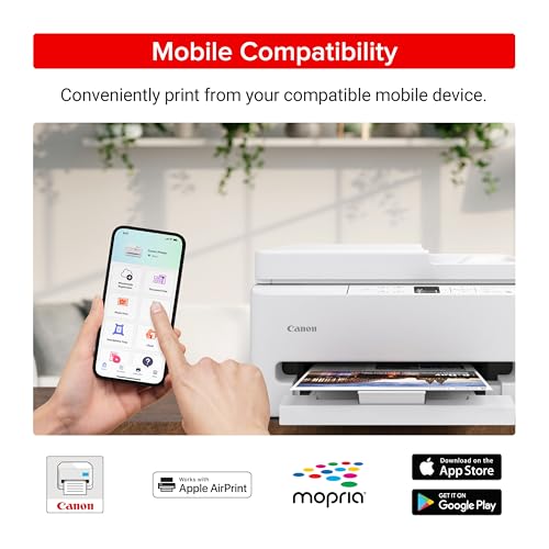 Canon PIXMA TR7120 White 4800 x 1200 Inkjet Printer Compact Design