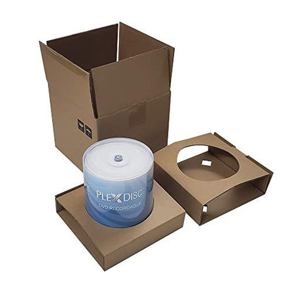 PlexDisc 4.7GB 16X 100 Count DVD-R Media Storage Capacity