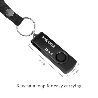 ENUODA 128GB XZLS-128GB USB 2.0 Flash Drive