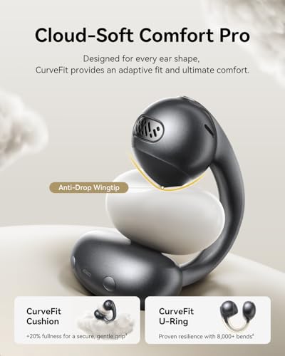 Baseus Bowie MC1 Pro Open Ear Clip-On Earbuds Bluetooth 6.0