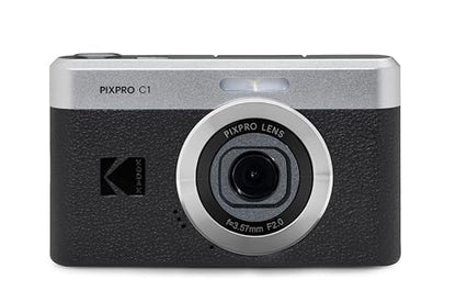 Kodak 13MP C1 Compact Digital Camera with 4X Zoom, 180° Flip Screen, Full HD Video