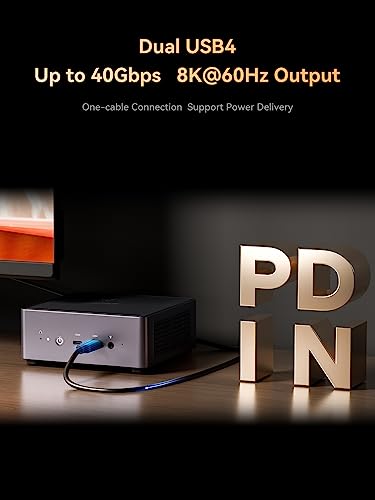 MINISFORUM UM790 Pro Mini PC AMD Ryzen 9 7940HS 32GB DDR5 1TB SSD HDMI 2.1 2.5G Ethernet