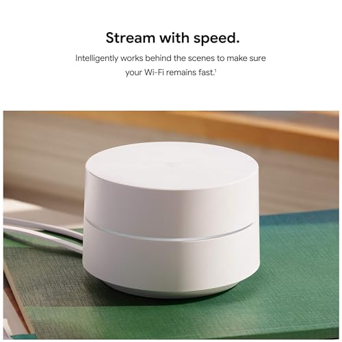 Google AC1200X2 3000 Sq Ft Coverage Wi-Fi Router Mesh System