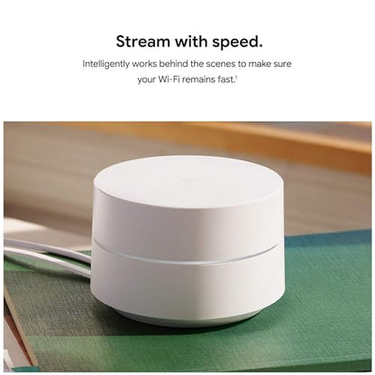 Google AC1200X2 3000 Sq Ft Coverage Wi-Fi Router Mesh System