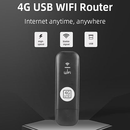 FOSA 4G LTE USB WiFi Modem USBWiFiRouter 802.11ac Indoor/Outdoor Tri-Band 150 Mbps