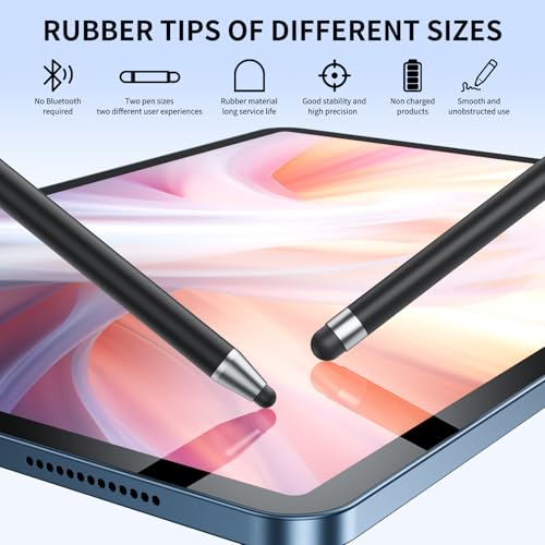 GCHMDE 5.3 x 0.3 x 0.3 inches Aluminum 10 Stylus Pen for Touchscreen
