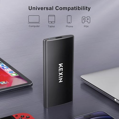 KEXIN 256GB External Solid State Drive USB 3.0 Portable SSD KEXIN-256GB-EXT-SSD