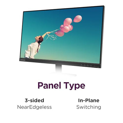 Lenovo 23.8" 68C2KCC1UZ FHD 1080p 100Hz IPS Monitor