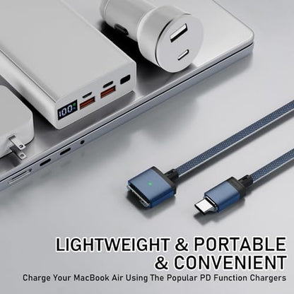 EGTPPJP 140W USB-C Magnetic 3 Charging Cable 6.6ft