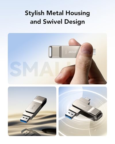 Lexar 128GB Dual USB 3.2 Gen 1 D40E Flash Drive