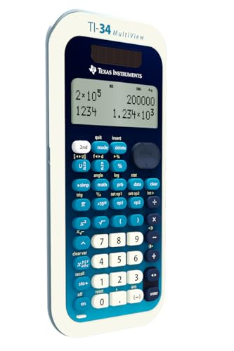 Texas Instruments 6.64" x 3.3" TI-34 LCD Engineering/Scientific Calculator