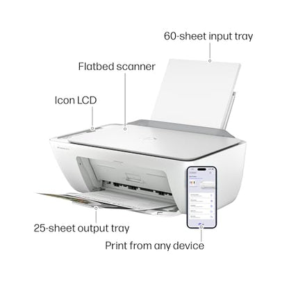 HP 2827e All-in-One Inkjet Printer Color 4800 x 1200 dpi