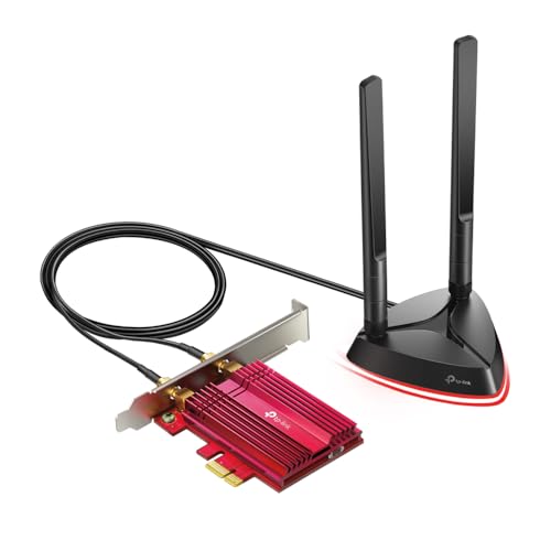TP-Link Archer TX3000E PCIe WiFi Card, 4.76" x 3.75" x 0.85", Up to 2400Mbps, Bluetooth 5.3, Windows 10 and Above, 2-Year Warranty