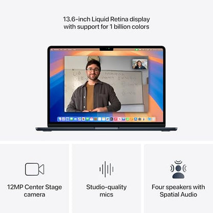Apple 8.46 x 11.97 x 0.44 inches MW123LL/A Liquid Retina Display with M4 Chip Laptop