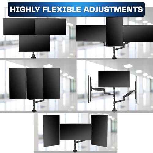 VIVO 49 Inch STAND-V300D Tabletop Mount Articulating Monitor Arm
