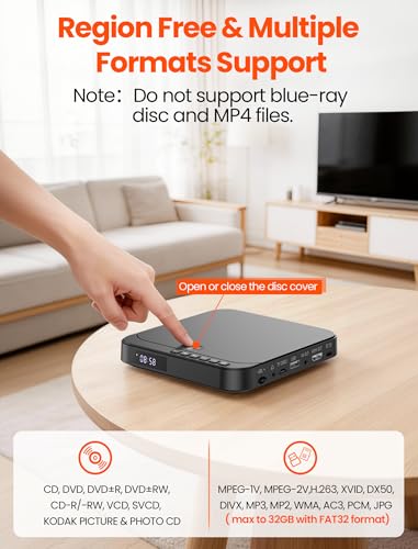 Desobry 16 Inch DVD Player TV Combo 1920x1080 1 HDMI
