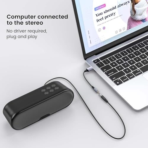MOSWAG USB Audio Adapter 0.65 Feet 700445322292 Stereo 48kHz Audio Device